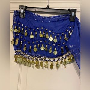 Belly dancing skirt
